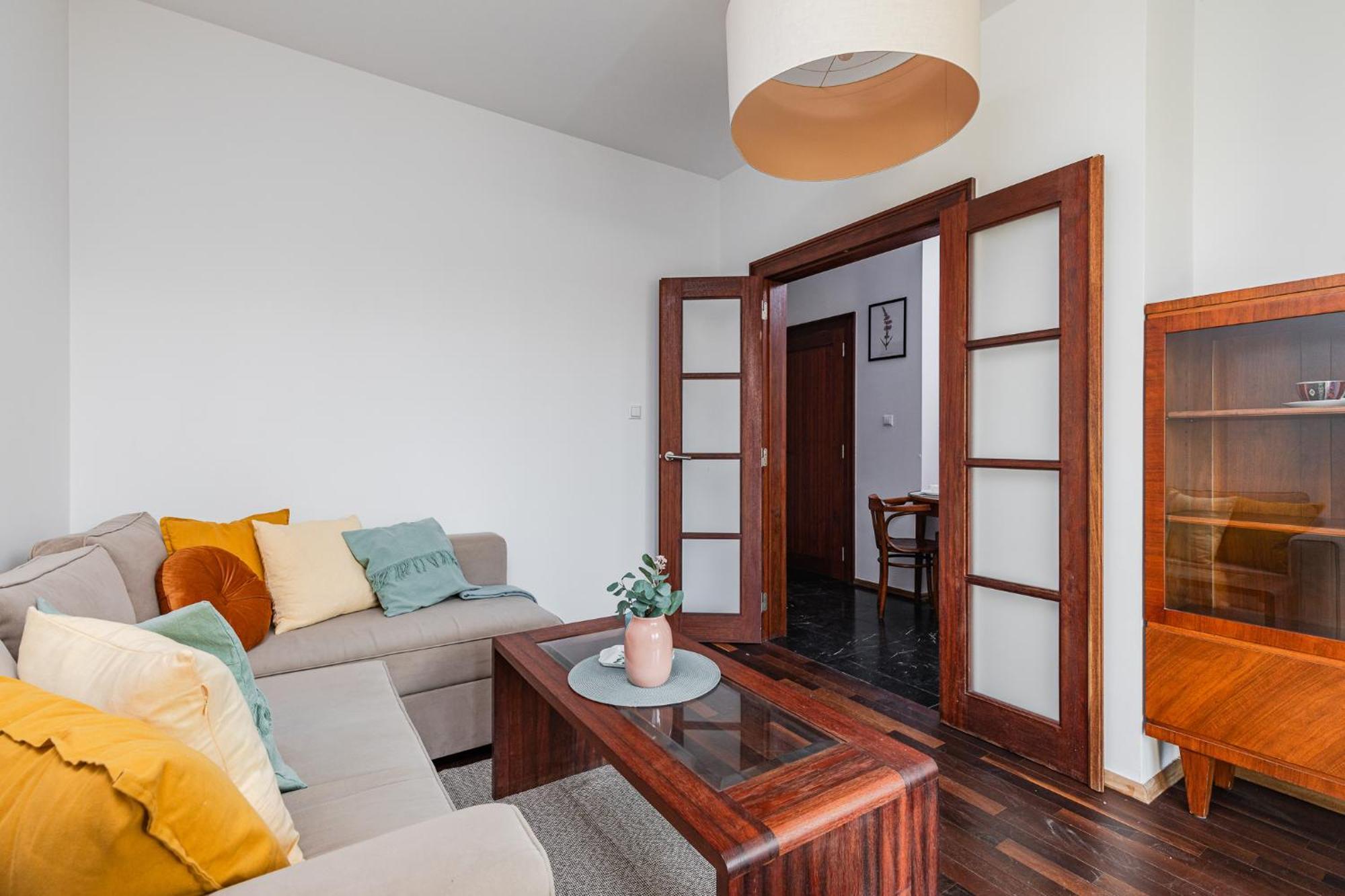 ורשה Superapart Wilanowska Apt 20 "Pet-Friendly 1Br Home With Patio מראה חיצוני תמונה