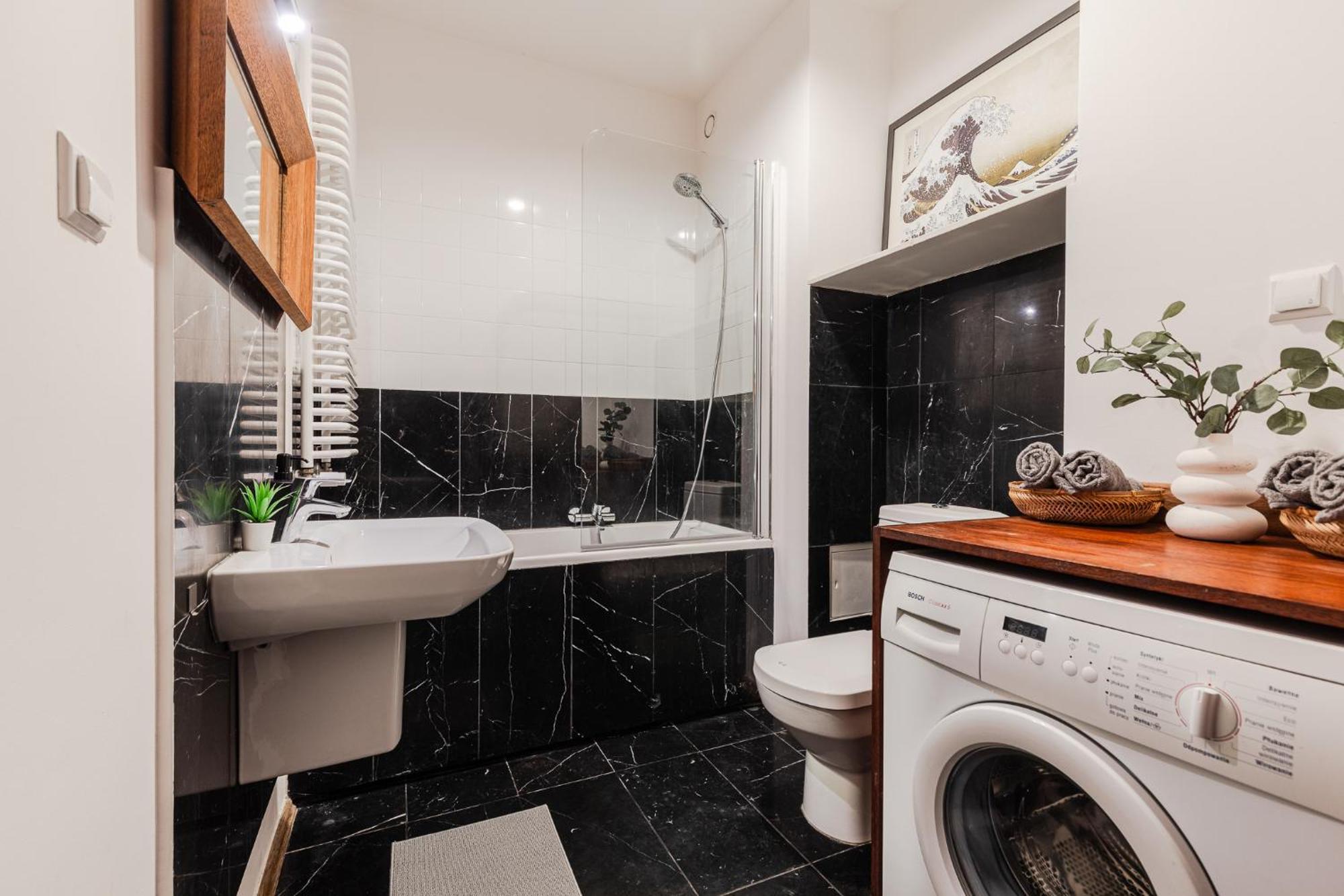 ורשה Superapart Wilanowska Apt 20 "Pet-Friendly 1Br Home With Patio מראה חיצוני תמונה